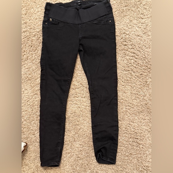 River Island Denim - River Island Skinny Molly Maternity Jeans, Black